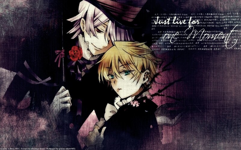 Ciel and Sebastian from Black Butler
