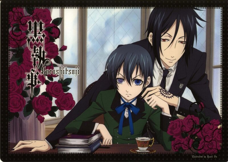 Ciel and Sebastian from Black Butler