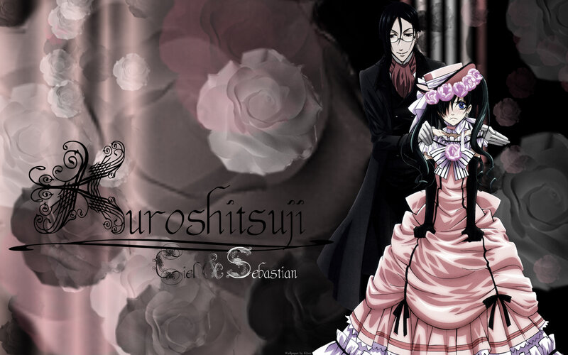 Ciel and Sebastian from Black Butler