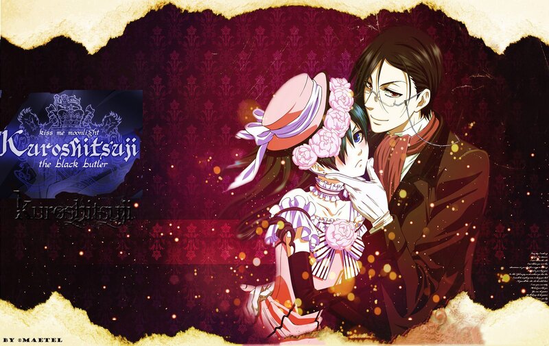 Ciel and Sebastian from Black Butler