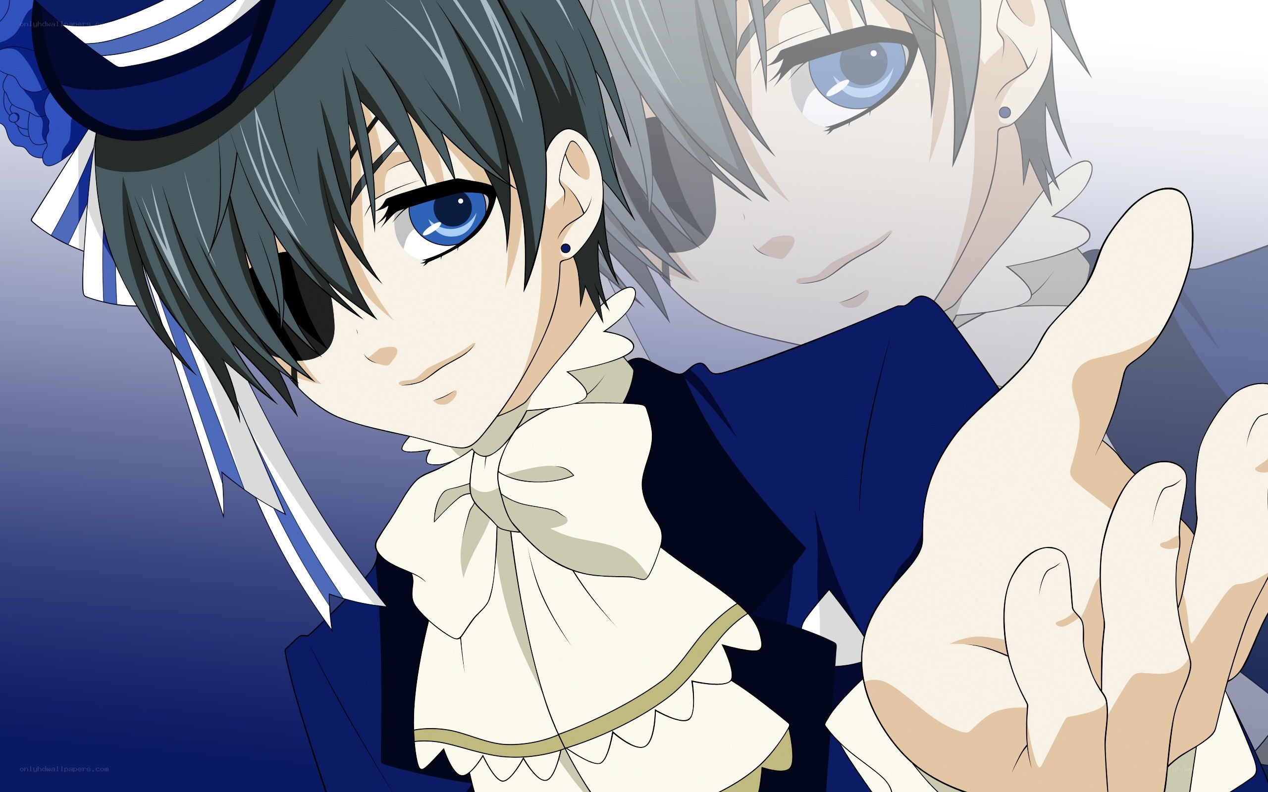 Ciel Phantomhive and Sebastian