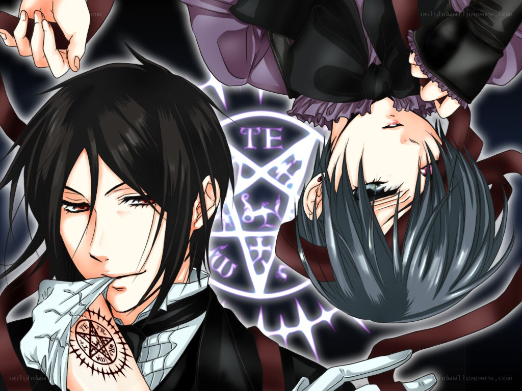Ciel Phantomhive and Sebastian