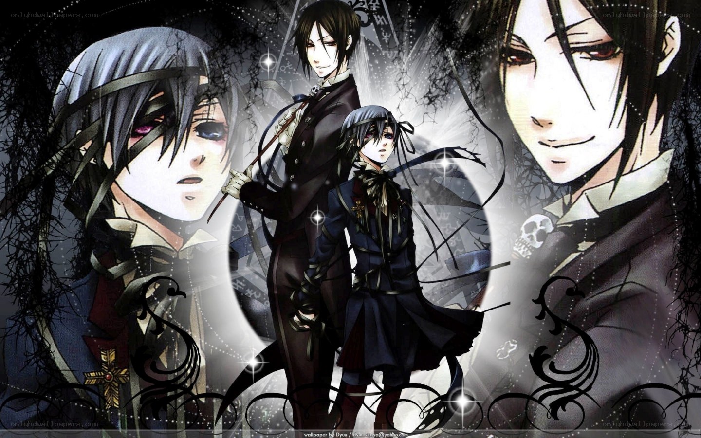 Ciel Phantomhive and Sebastian