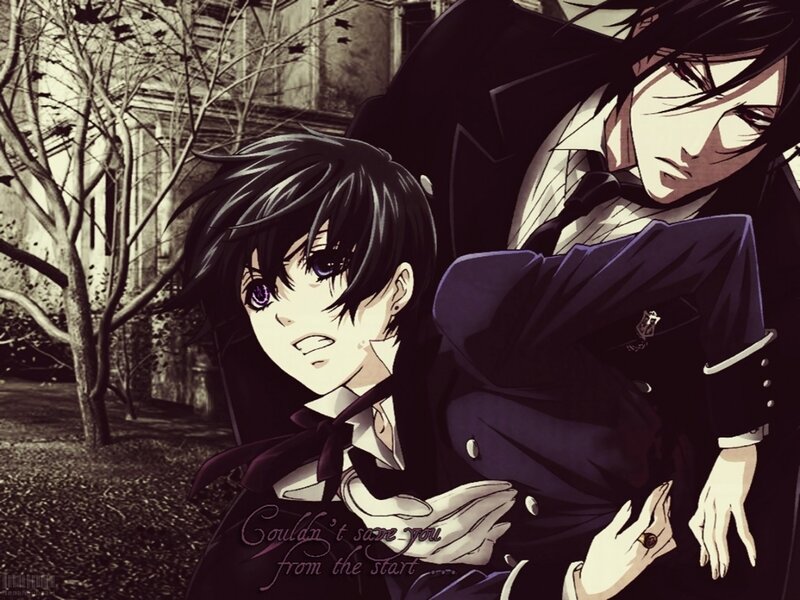Ciel Phantomhive and Sebastian