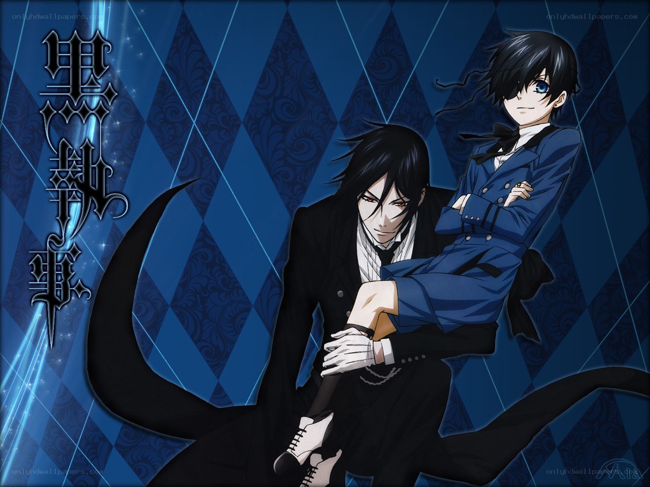 Ciel Phantomhive and Sebastian Michaelis