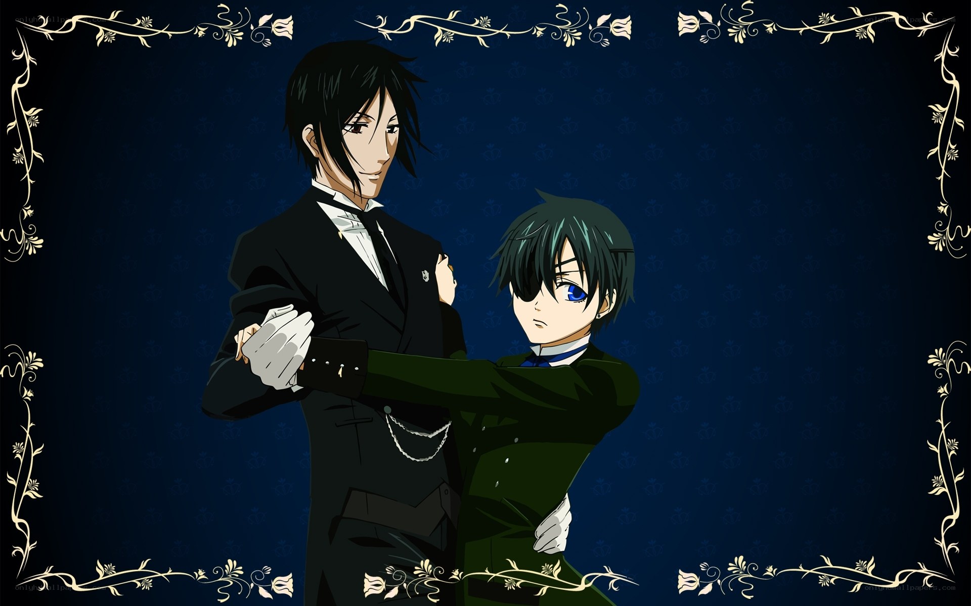 Ciel Phantomhive and Sebastian Michaelis