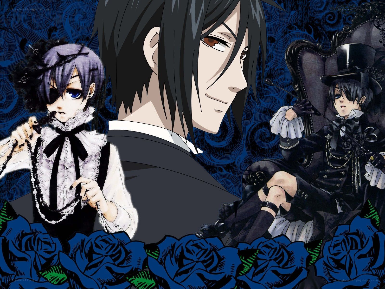 Ciel Phantomhive and Sebastian