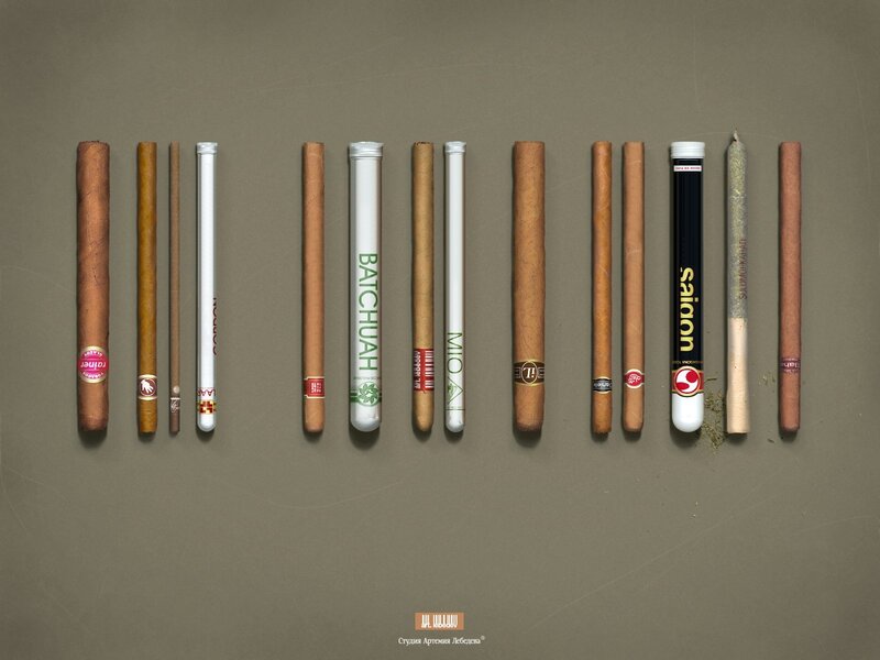 Cigar and cigarette collection