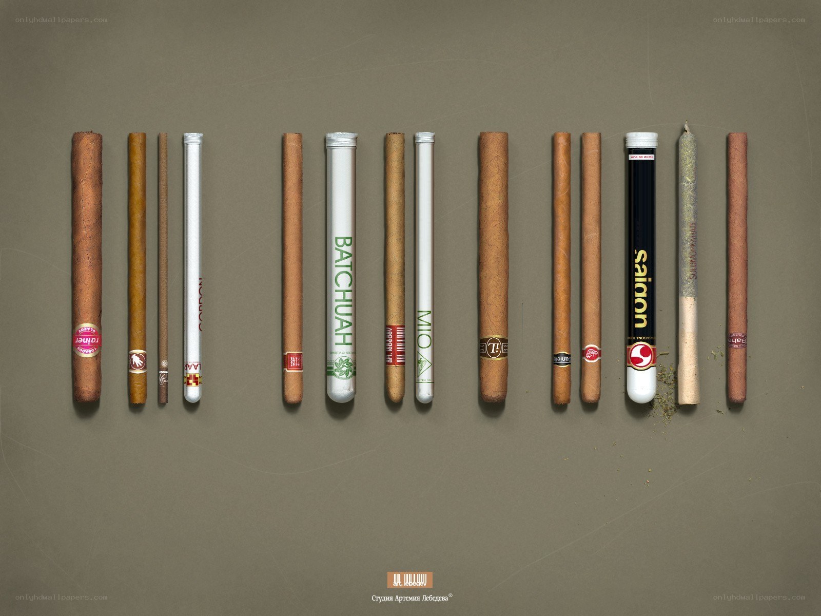 Cigar and cigarette collection
