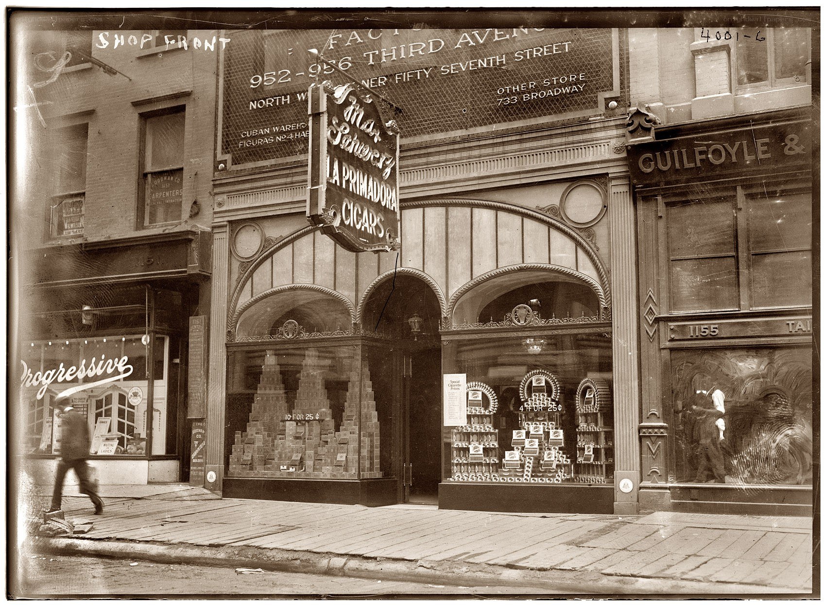 Cigar shop on Third Avenue