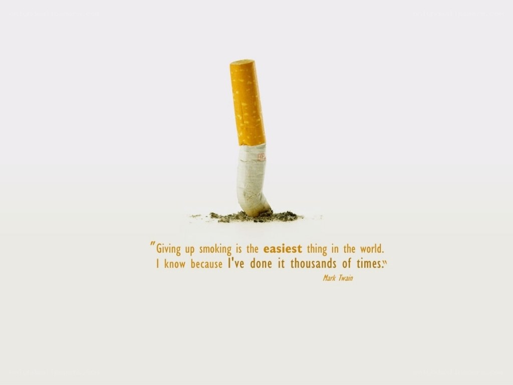 cigarette and quote