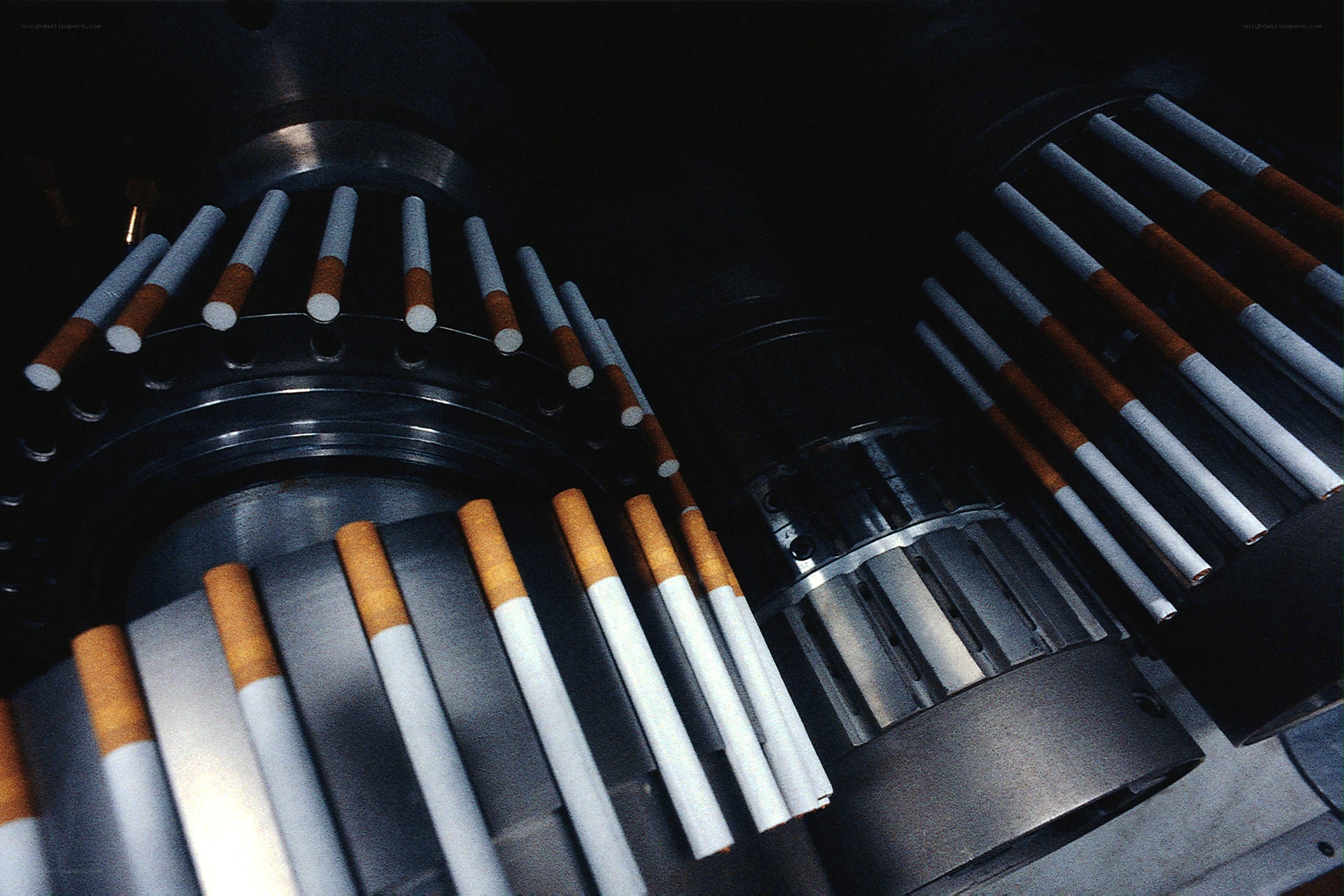 Cigarette manufacturing process