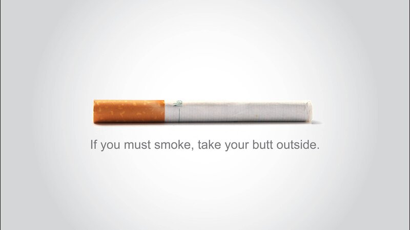 Cigarette with Text