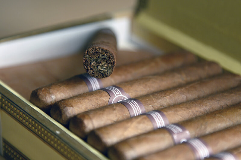 Cigars in a box