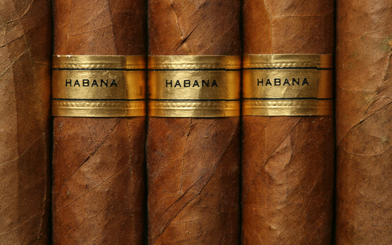 Cigars with Gold Bands
