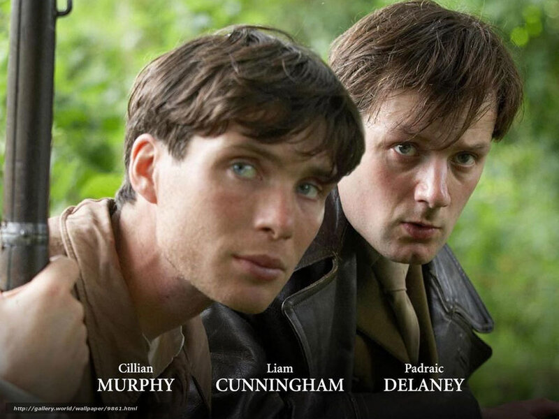 Cillian Murphy and Padraic Delaney in a film scene
