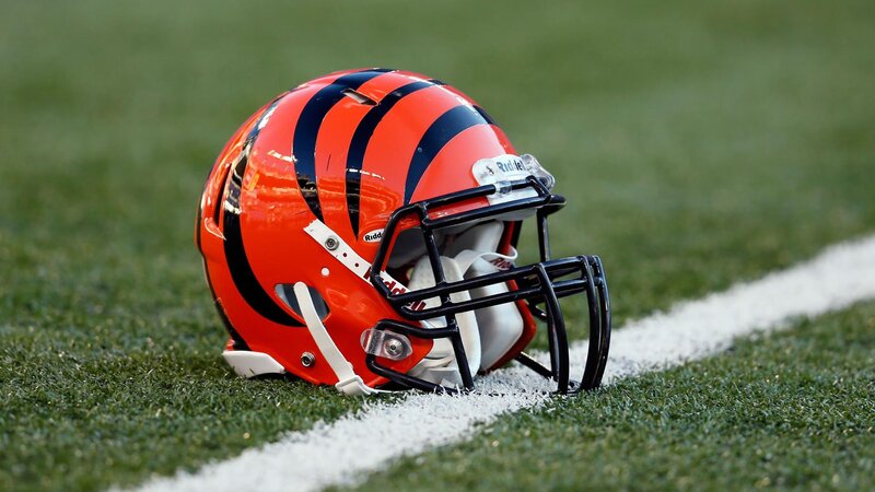 Cincinnati Bengals Helmet — Orange