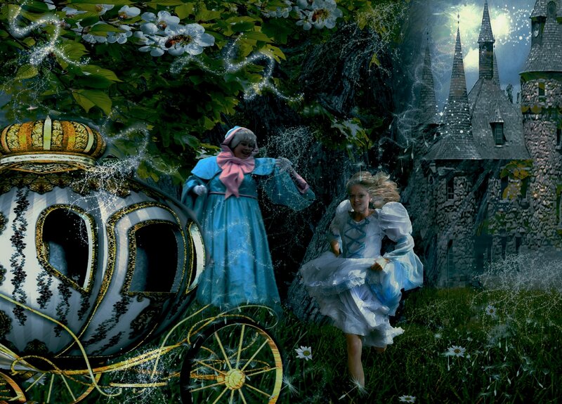 Cinderella and Fairy Godmother
