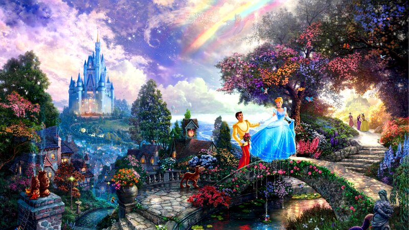 Cinderella and Prince — Blue, Magical