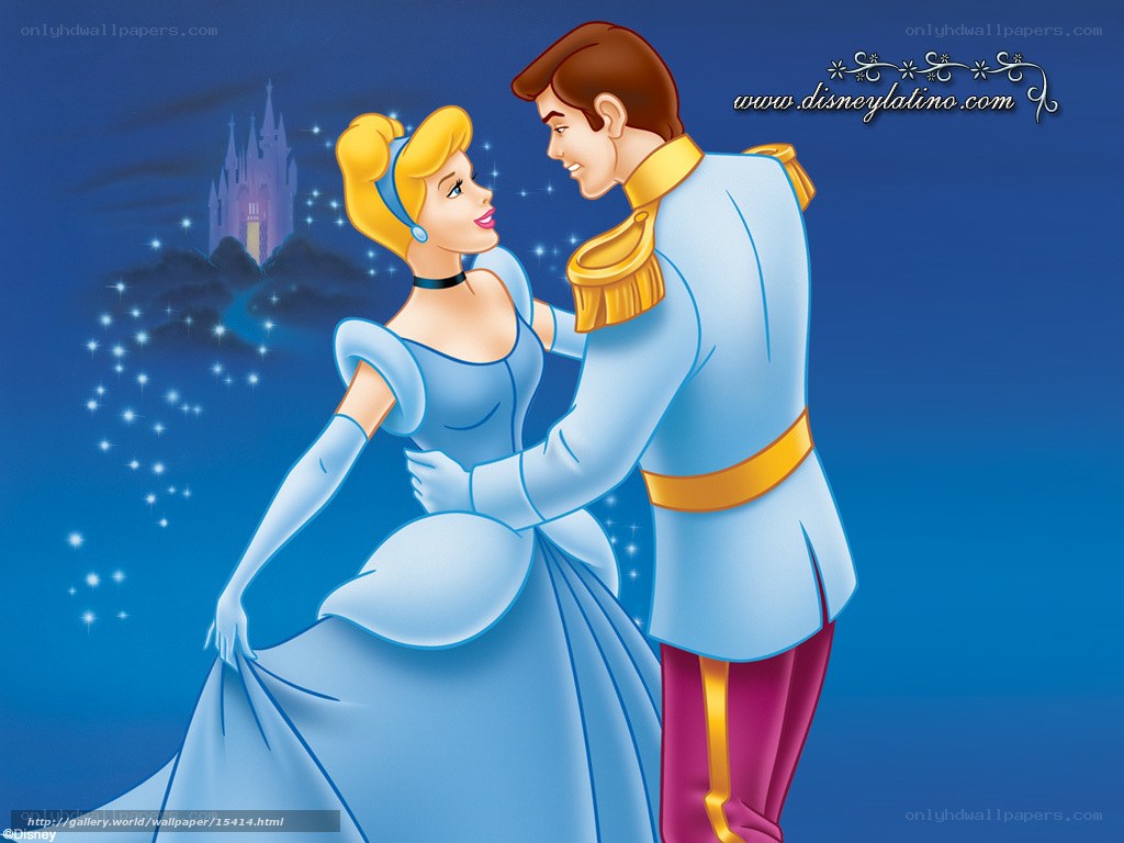 Cinderella and Prince dancing