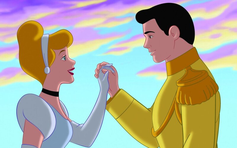 Cinderella and Prince — Yellow