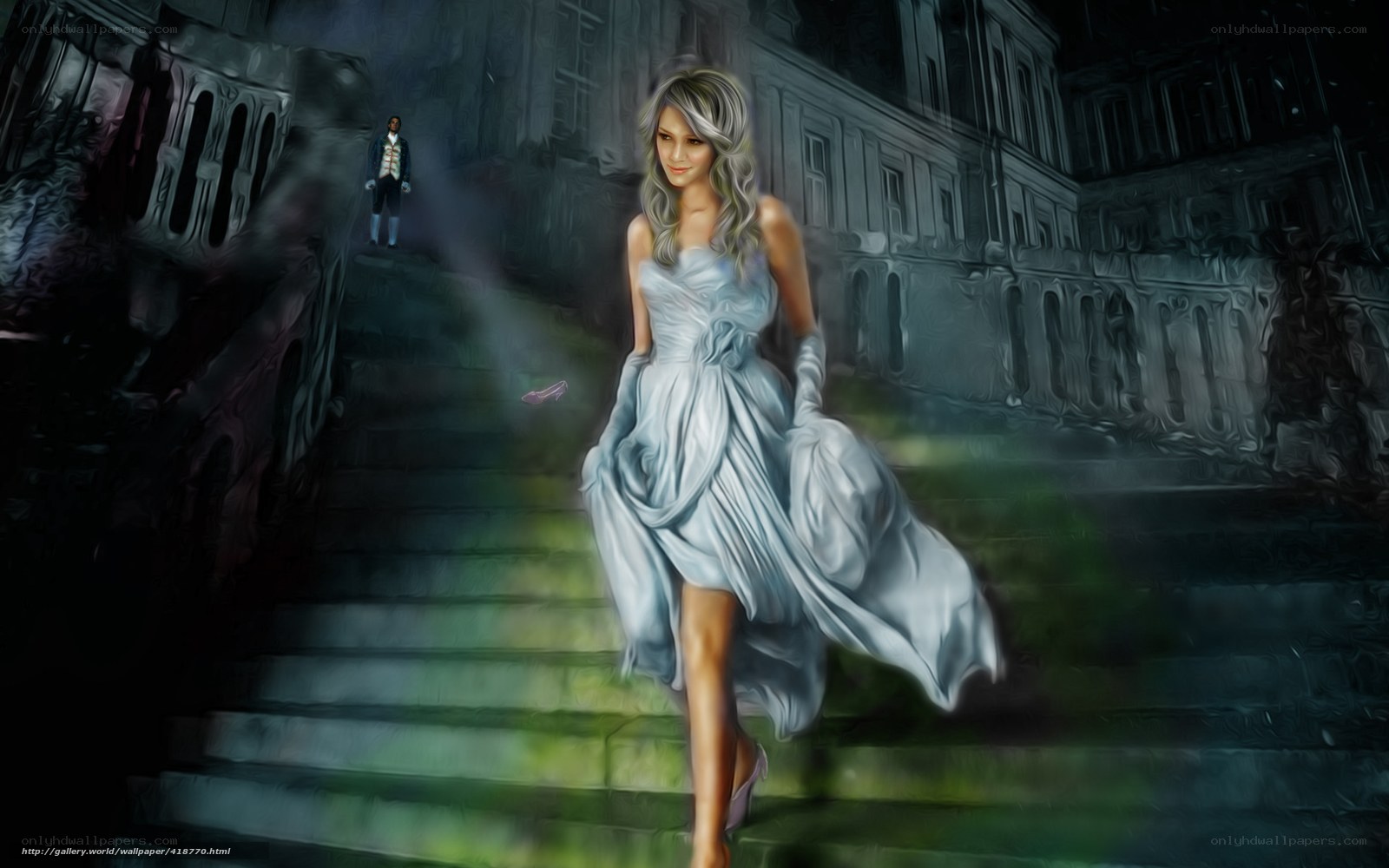Cinderella at the ball