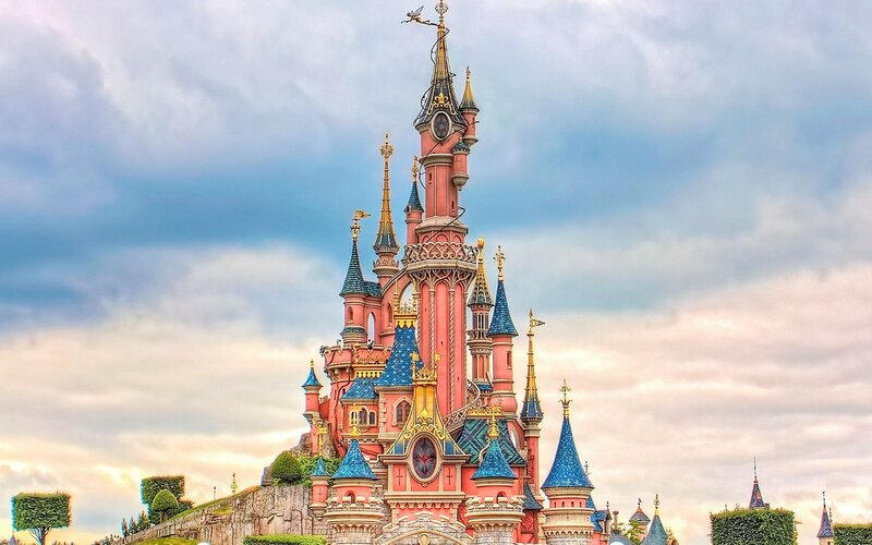 Cinderella Castle at Disneyland Paris