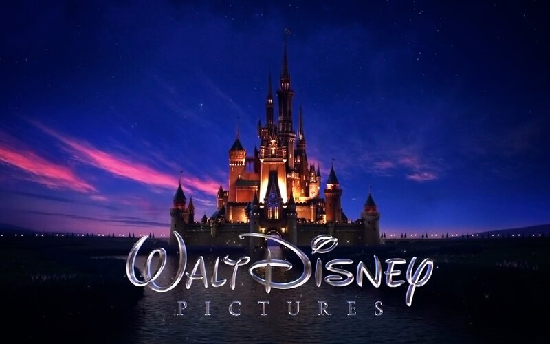 Cinderella Castle at Night — Blue, Magical, Digital Art, Sky