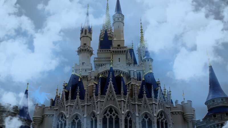 Cinderella Castle — Blue, Dramatic