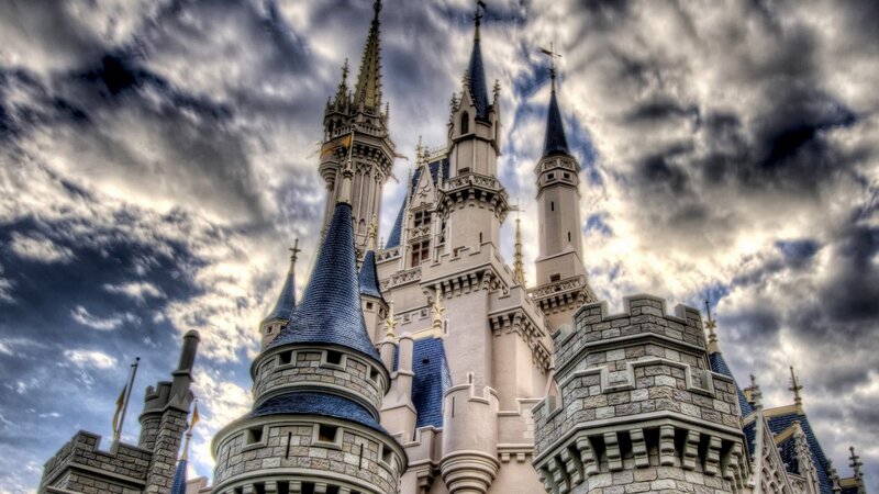 Cinderella Castle — Blue