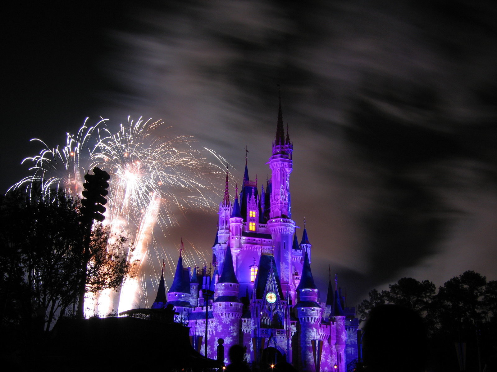 Cinderella Castle fireworks