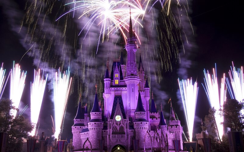 Cinderella Castle — Purple, Celebratory