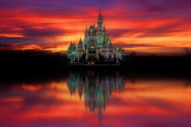 Cinderella Castle — Red