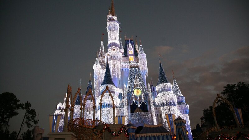 Cinderella Castle — White, Magical