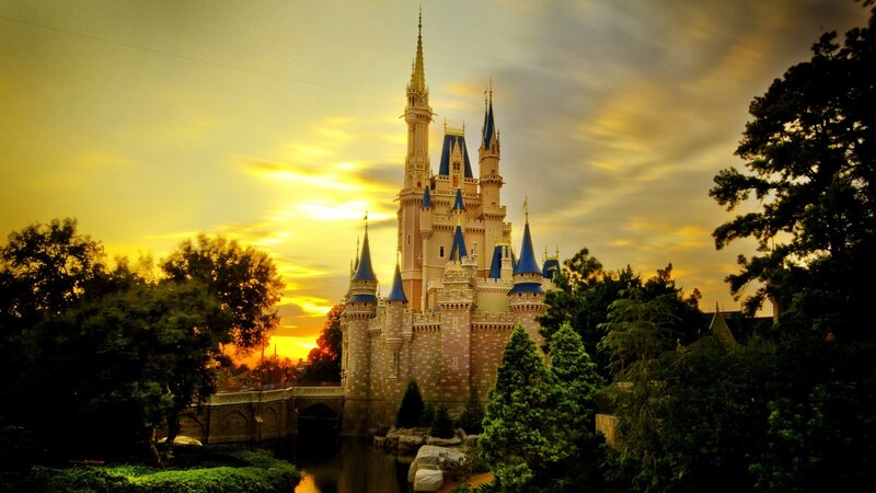 Cinderella Castle — Yellow