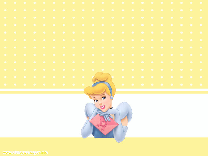 Cinderella Holding a Gift