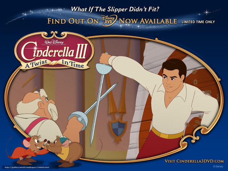 Cinderella III Promotional Art — Blue