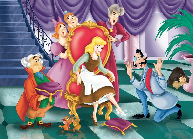 Cinderella in a Ballroom