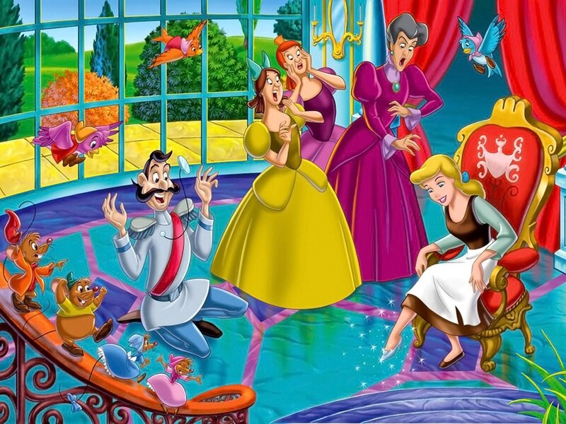 Cinderella in Ballroom