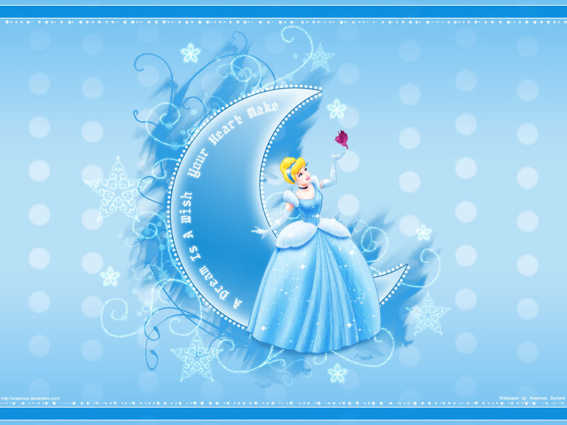 Cinderella in Blue Dress — Dreamy
