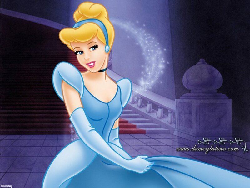 Cinderella in Blue Dress — Magical