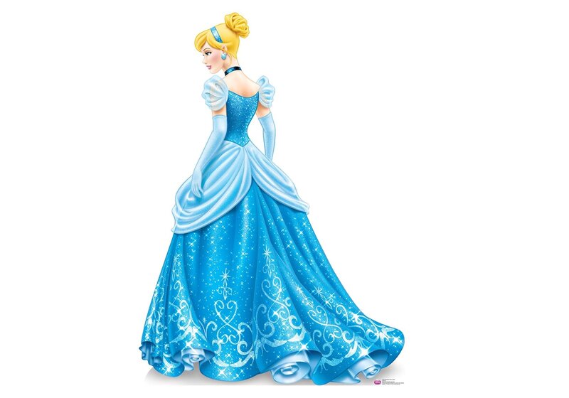 Cinderella in Blue Gown — Elegant
