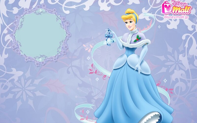 Cinderella in Blue Gown — Festive, Illustration