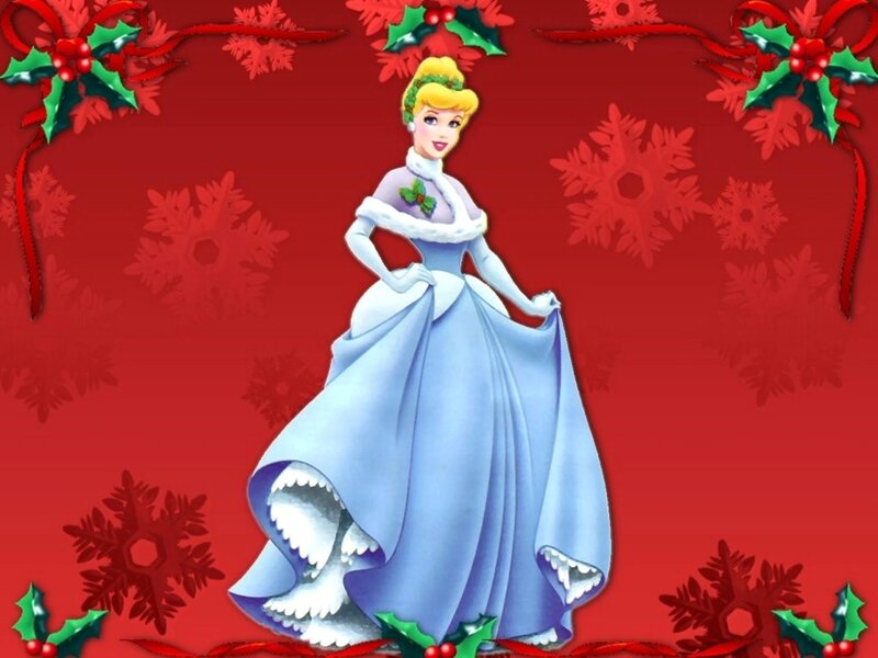 Cinderella in Blue Gown — Red