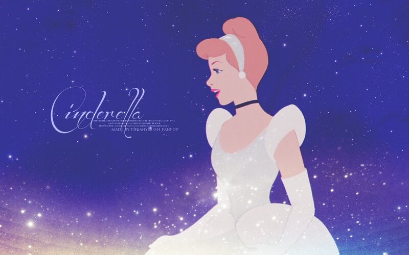 Cinderella in White Dress