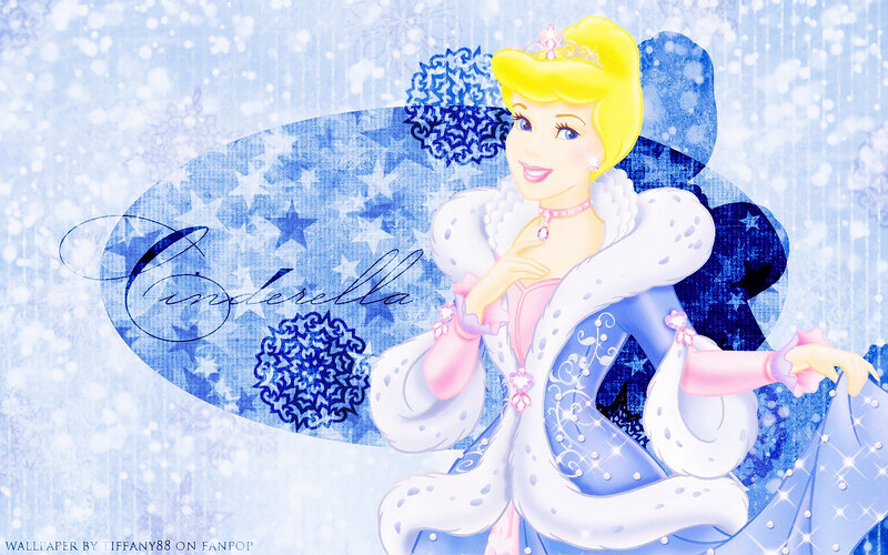 Cinderella in Winter Dress
