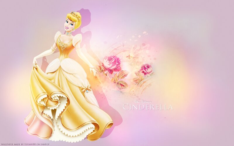 Cinderella in Yellow Gown
