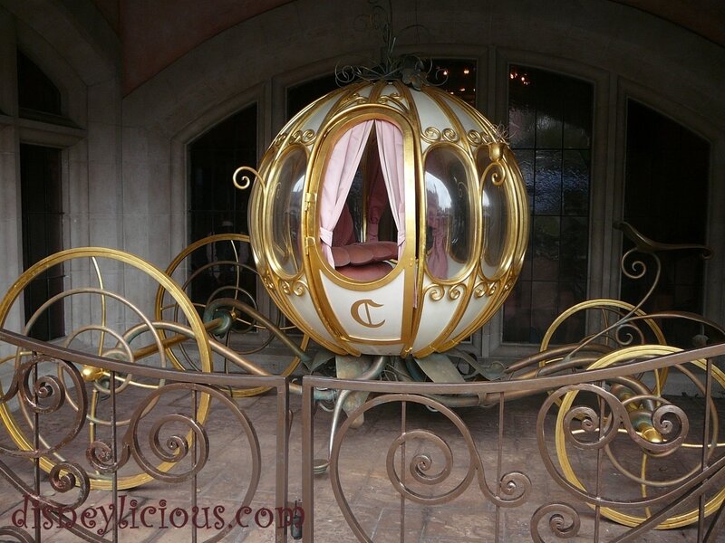 Cinderella's carriage display