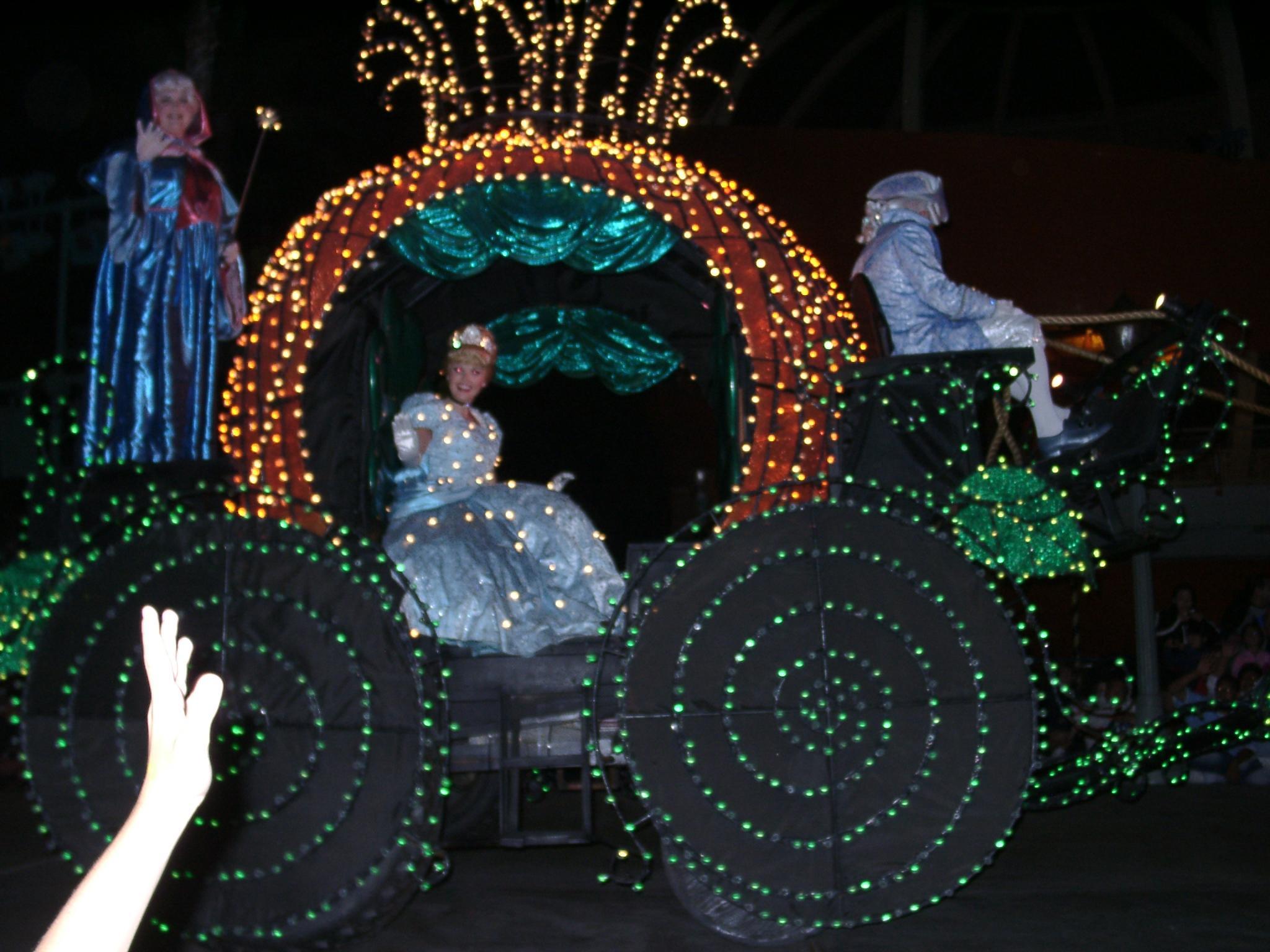 Cinderella's carriage parade