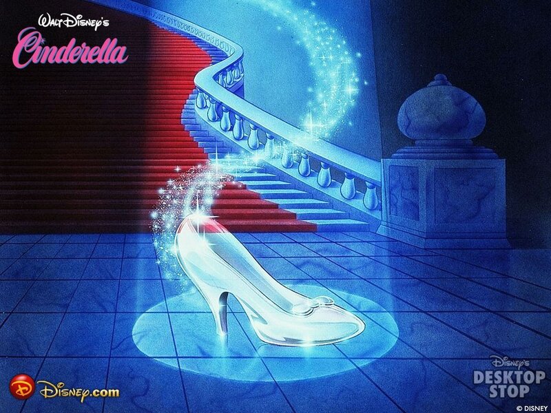 Cinderella's glass slipper